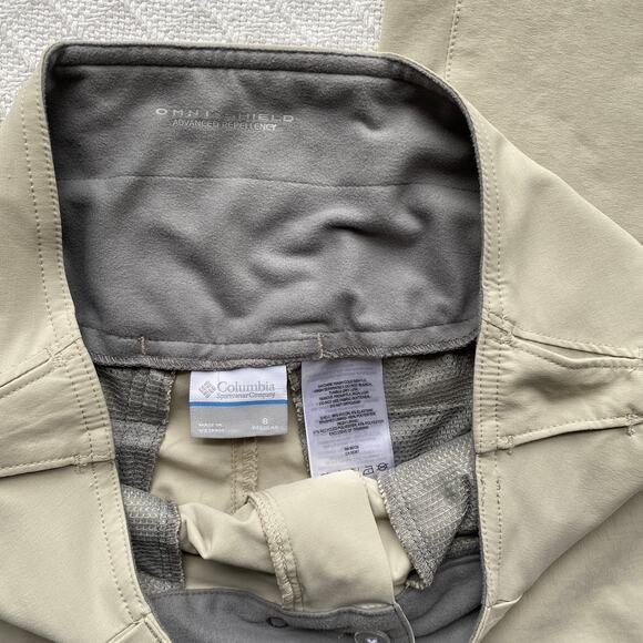 Columbia Omni-Shield Stretch Hiking Convertible‎ Zip Pants Shorts Women's 8 - Picture 7 of 12